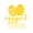 YELLOW, variant on Easter Day Vinyl Wall Art Decal - Eggspert Hunter - 25" x 23" - Eggs Resurrection Sunday Pascha Holiday Modern Cute Home Living Room Bedroom Apartment Nursery Playroom Decor