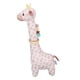 thumbnail image 1 of Juguete mordedor de jirafa de peluche, diseño divertido de mordedor, juguete de jirafa de peluche infantil lindo para recién nacidos de 0 a 1 años, color marrón, 1 of 5