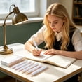 thumbnail image 6 of 5 Pack Black Quick Dry Gel Pens, Minimalist Office and Writing Pens, Retractable Ballpoint Pen Set for Note Taking and Daily Use Gift, 6 of 6
