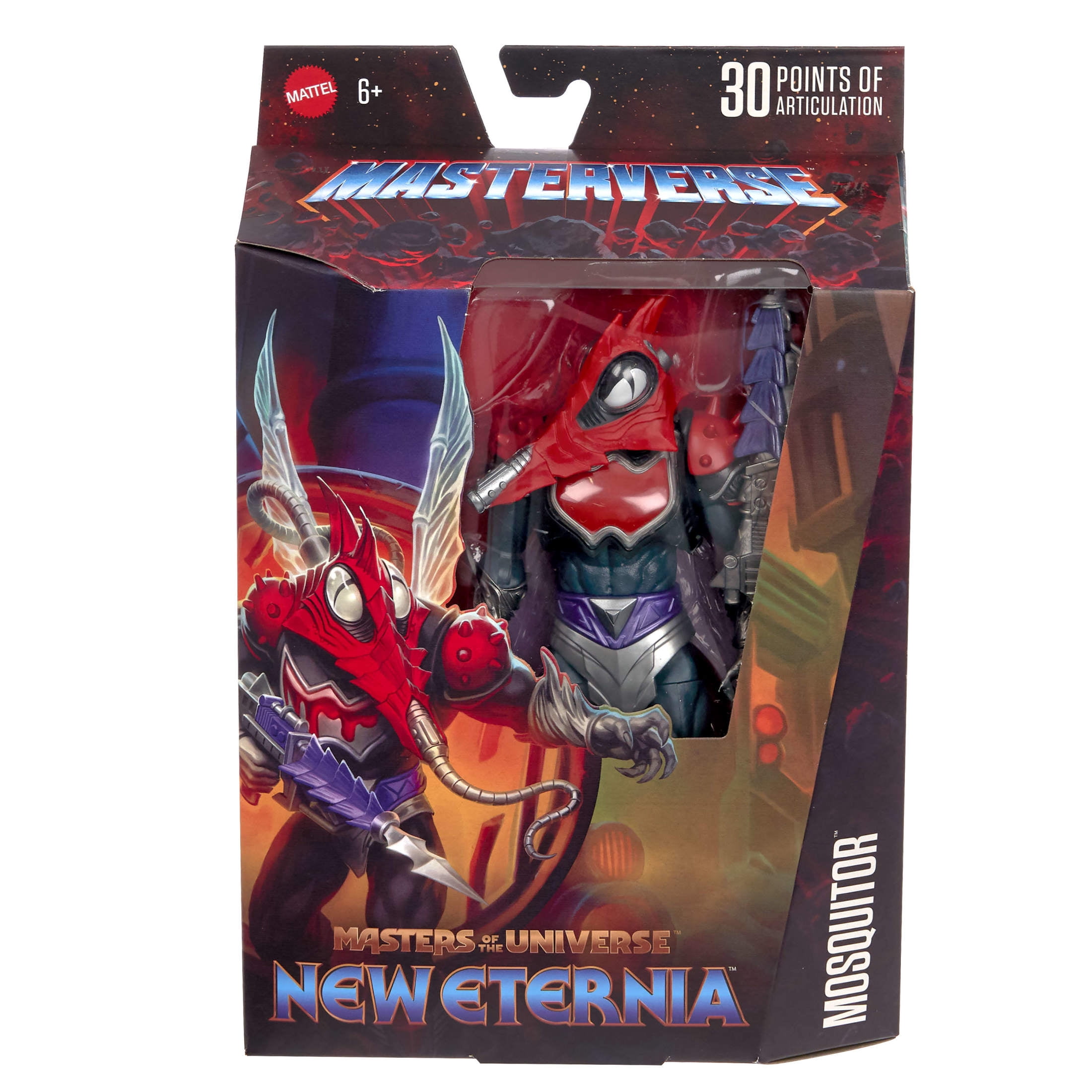 Masters of the Universe Masterverse New Eternia Mosquitor 7 Inch Action Figure Toy with Accessories