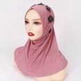 thumbnail image 5 of EnJoCho Stretch Turbans Hat for Ladies Easy Wear Soft Hijab For Women Instant Hijab Scarf Turbans Prayer Scarf Abayas Dress Clothes, 5 of 6