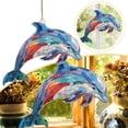 thumbnail image 1 of Acrylic Animal Ornament Clear Hanging For Home Wall Window Holiday Party Celebration, 1 of 6