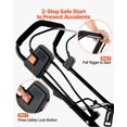 thumbnail image 6 of 23" 15A Corded Electric Snow Blower with 180° Rotating Chute & LED Lights, Clears 12" Depth, 25ft Distance, for Driveway and Sidewalk, 6 of 10