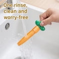 thumbnail image 6 of Hair Clog Remover Tool Drain Cleaner Clip Carrot Shaped Grabber Sink Shower Pick Up, 6 of 9