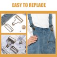 thumbnail image 4 of SHISUYAN 12 Sets of Handcrafted Small Buckles Portable Multi-use Buckles Daily Use Buckles, 4 of 8