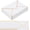 Ice White, variant on 100 Pack Invitation Envelopes A7 V Flap Envelopes 5x7 with Gold Border Gummed Closure for Wedding Birthday Graduation Bridal Shower Business Invitation Greeting Cards Photo(Black)