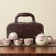 thumbnail image 3 of Ru ware Xishi teapot, one teapot and four cups gift box tea set, complete tea set, 3 of 3