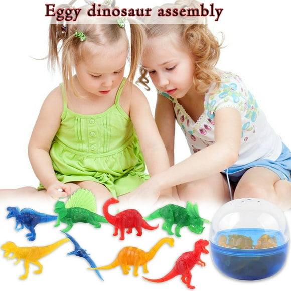 Xihbxyly Dia Del Primer Ministro Juguet de Bloques de Construcción con Forma de Dinosaurio de Caramelo para Niños