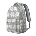 thumbnail image 2 of Cute Elephant and Hot Air Balloon Backpack - Waterproof School Bag, Spacious Compartment, Elephant Themed Gift, 2 of 6