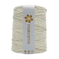 thumbnail image 1 of Makrama Cuerda de Algodón Hilo Cuerda / Cordón 2mm Crudo 2 mm x 340 metros Crudo Makrama Cuerda 2mm, 1 of 3