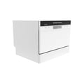 thumbnail image 3 of Hamilton Beach 6 Place Setting Countertop Dishwasher, Compact Portable Dishwasher for Kitchen, Apartment, RV, Dorm, White, 3 of 7