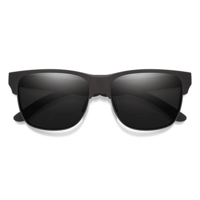 Smith Lowdown 2 Sunglasses, Black Frame, Polarized Gray Lens