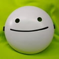 thumbnail image 5 of Halloween Cosplay Dreams Smile White Cartoon Party Masks, 5 of 5