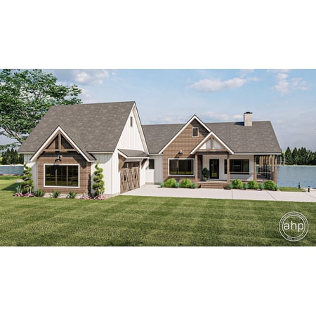 Advanced House Plans: Builder Ready Blueprints | Flanagan Lake 30091 | 1 Story Plan