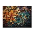 thumbnail image 3 of Designart "Mystic Rangoli Colorful Indian Artistry I" Indian Art Print on Natural Pine Wood, 3 of 5