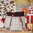 thumbnail image 6 of Rocae Christmas Train Print Christmas Drawstring Linen Gift Bag with Drawstrings Treat Bag Goody Present Bags for Christmas Party Favor, 6 of 8