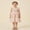 Pink, variant on Toddler Girls Dress Butterfly Print Fly Sleeve Frills Casual Dress Kids Fashion Summer Dress