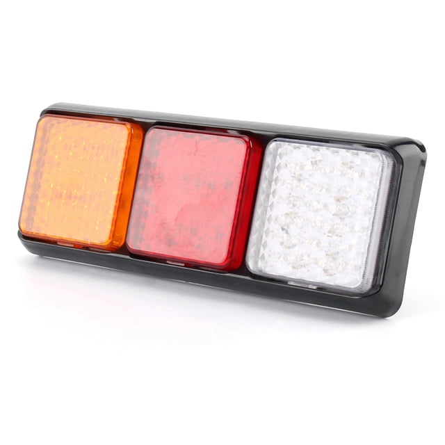Luz trasera de camión de remolque 108LED, indicador de señal de giro impermeable, lámpara de freno de advertencia de seguridad Jadeshay A