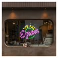 thumbnail image 2 of Letrero De Neón "We Are Open"con Luz LED Regulable Por USB Para Decoración Bares, Cervecerías, Tiendas Y Restaurantes 38x28cm, 2 of 7