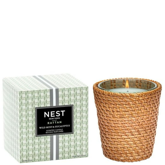 Nest Fragrances Rattan Wild Mint And Eucalyptus Classic