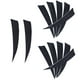 thumbnail image 5 of 12 Pedazos Fletchings de Tiro con Duro Accesorio de Modificación - Negro, 5 of 8