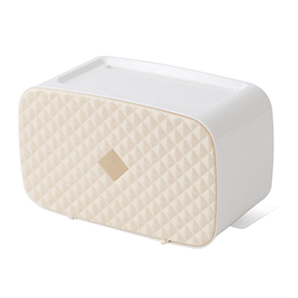 LYUMO Tissue Holder,Wallmounted Tissue Box Holder Storage for Bathroom