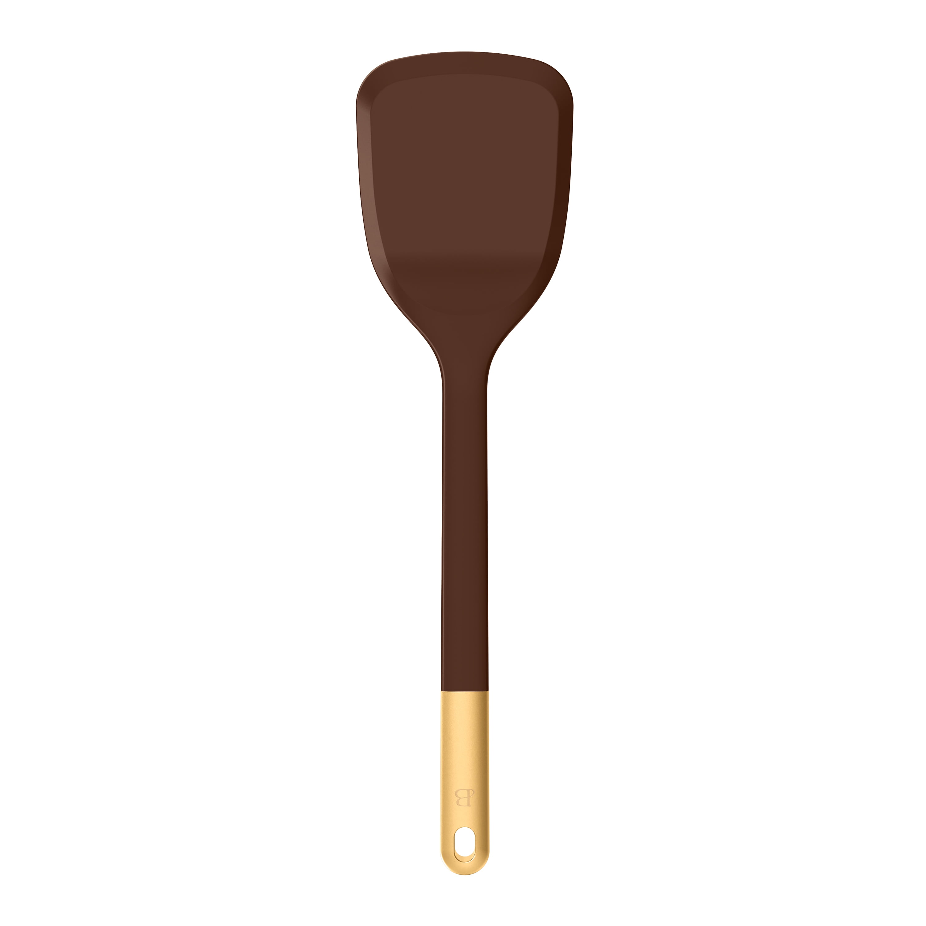 Beautiful 3-Piece Silicone Kitchen Utensil Tool Set, Chocolate by Drew Barrymore