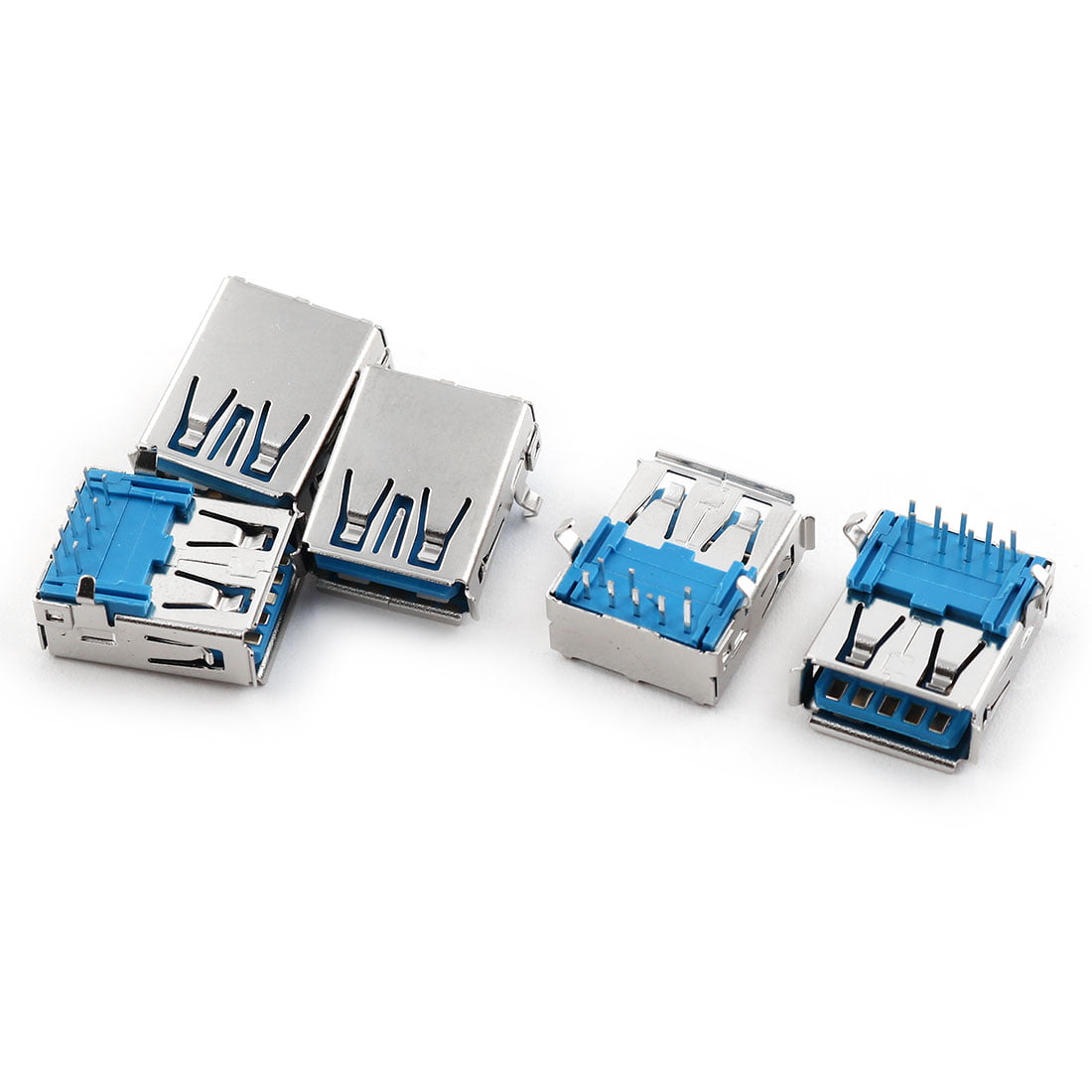 10x USB Type B Female Port 4 Pin 90° Right Angle Printer Jack Socket PCB SMD DIP 