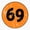 1pcs, variant on Racing Number Olove Art Vinyl Decal Sticker