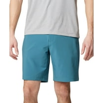 Columbia Mens Regular fit Casual Carter Crest Shorts 36 Green Solid Stretch