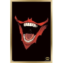DC Comics Batman - Mouth Wall Poster, 14.725" x 22.375", Framed