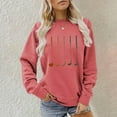 thumbnail image 2 of DHFJKG Womens Casual Sweatshirts Funny Golfing Lover Fashion Printed Long Sleeve Comfortable Pullover Women Trendy Graphic Sweatshirt, 2 of 4