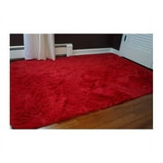 Plush Rug - Redder Than Red