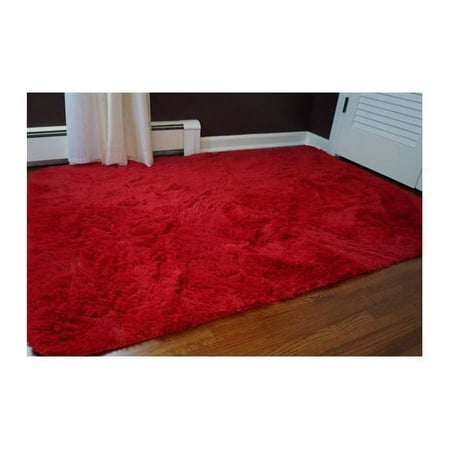 Plush Rug - Redder Than Red