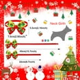 thumbnail image 5 of Opolski Pet Bow Tie Christmas Series Pattern Decorative Adjustable Pet Dogs Cats Bowknot Collar for Festival, 5 of 8