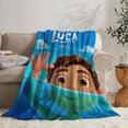 thumbnail image 2 of Luca Throw Blanket Gifts for Fans Lover Girls Boys Women Present Hoodie Him Bed 60"x80", 2 of 6