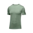 thumbnail image 3 of ZCFZJW Mens Gym T-Shirts Casual Summer Short Sleeve Solid Color Crew Neck Basic Workout Tees Tops Trendy Moisture-Wicking Tshirt Green XXL, 3 of 8