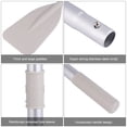 thumbnail image 3 of YSNOOWE Portable Grey Aluminum Alloy Kayak Paddle Lightweight Detachable Boat Oars for Easy Use on Water, 3 of 8