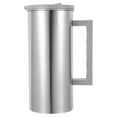 thumbnail image 5 of Raindrops Multi Use Stainless Steel Cold Water Pitcher Durable Large Capacity Beverage Jug for Juice Coffee, 5 of 8
