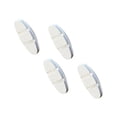 thumbnail image 2 of Almencla 4 Pieces Brake Pads Enhance Safe High Performance Sturdy Cycling Accessories White, 2 of 8
