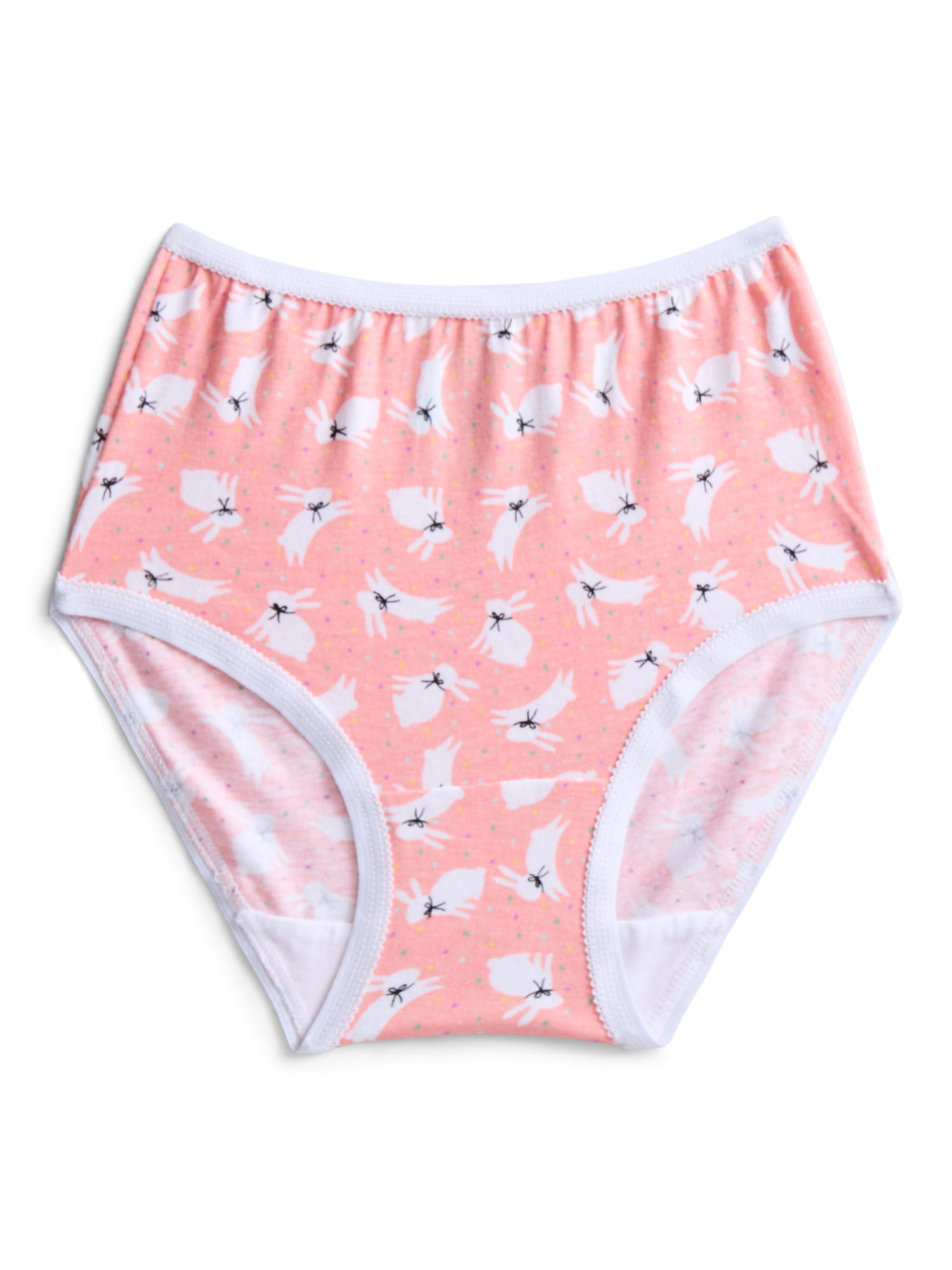 Easter Girls Cotton Underwear Briefs from Way To Celebrate, 5-Pack, Sizes S-XL