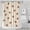 Strawberry and Dot Beige Pattern, variant on Camo and Grass Brown Pattern Modern Waterproof Shower Curtain Set with 12 Hooks, Washable Decorative Bathroom Shower Curtain