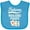 Turquoise, variant on Inktastic Future Mahjong Player Boys or Girls Baby Bib