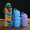 thumbnail image 3 of SPRING PARK 500ml Foldable Portable Outdoor Insulated Water Bottle Bike Bicycle Cycling Sport Cup, 3 of 7