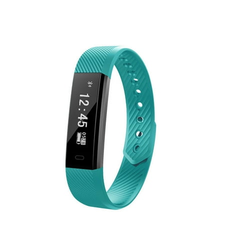 ID115 Smart Bracelet Fitness Tracker Step Counter Activity Monitor Band Alarm Clock Vibration Wristband