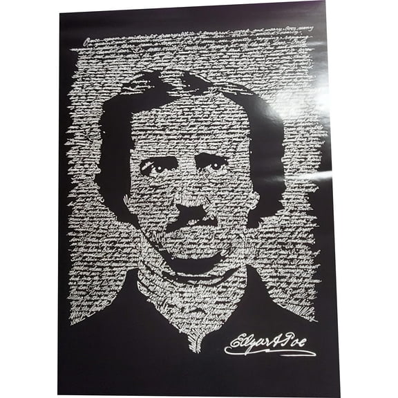 EDGAR ALLAN POE - RAVEN POSTER - 23" x 35" - #3053