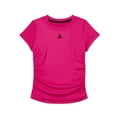thumbnail image 5 of Reebok Girl's Legacy Short Sleeve Ruched Performance Top, Sizes 4-18, 5 of 6