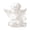 B, variant on Vintage Angel Resin Figurine, Dienrx Vintage Angel Resin Figurine, Antique Style Resin Statue for Home Shelf Or Mantel Decor, Seraphim Ornament for Living Room Bedroom Or Garden Display