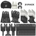 thumbnail image 2 of QJUHUNG 32Pcs Saw Blade Mix Oscillating Multi Tools Fits Performax Rockwell, 2 of 11
