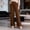 Brown, variant on Delayuji Women's Pants High Waist Soft Pull On Slacks For Senior Ladies Wide Leg Pants Dressy Business Pants